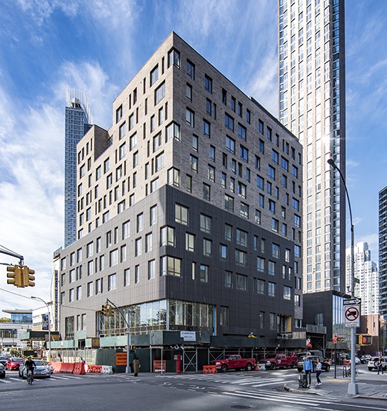 Dattner Architects, Caesura, Downtown Brooklyn
