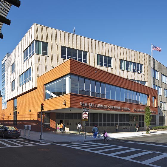 2012DS29 New Settlement Community Campus, Edelman Sultan Knox Wood Architets with Dattner Architects, Bronx NY