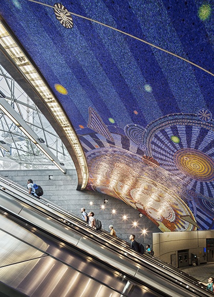 Dattner Architects, Number 7 Subway Line at 34 Street Hudson Yards, New York, NY