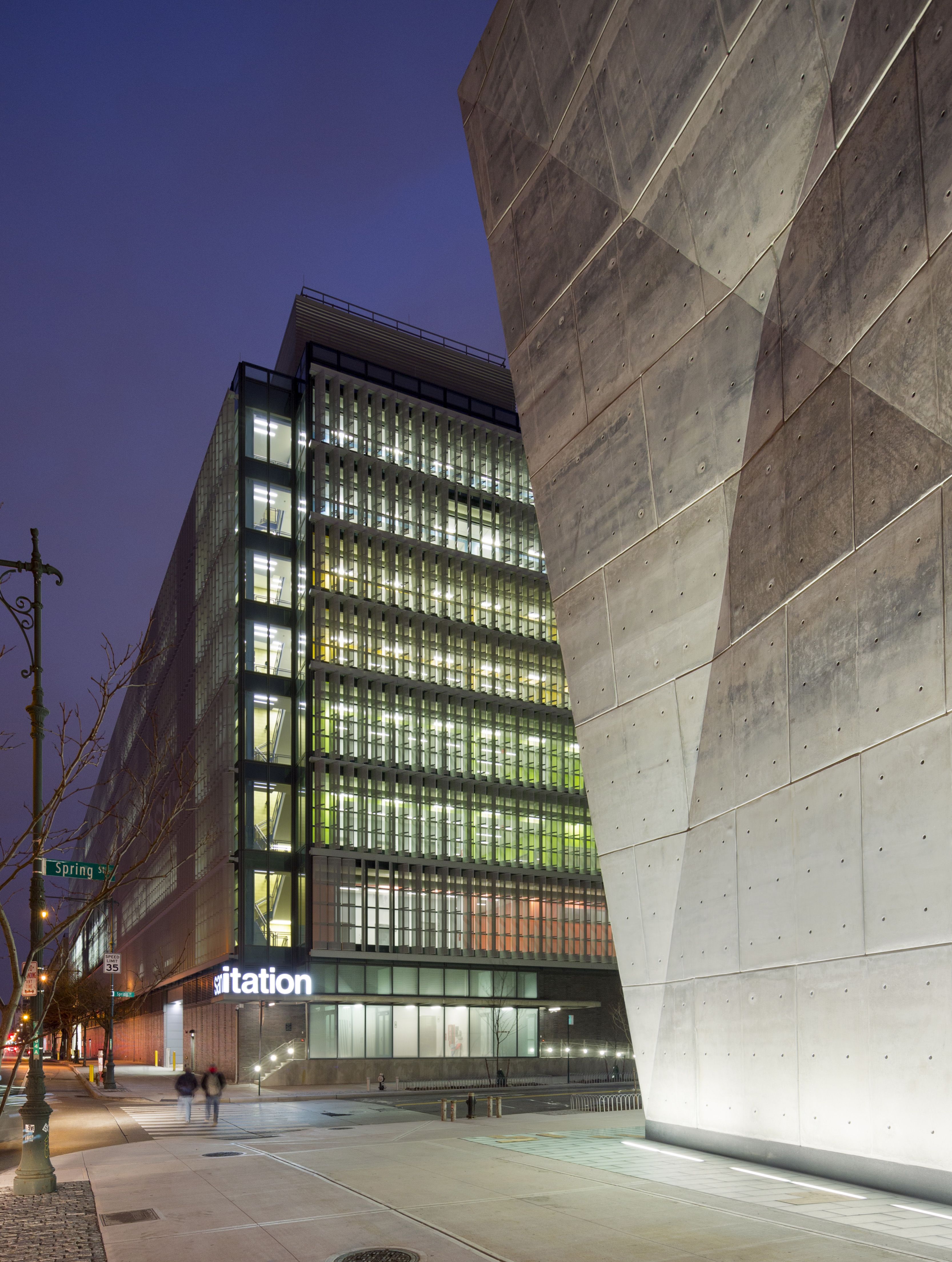 DSNY-Parking Garage and Salt Shed