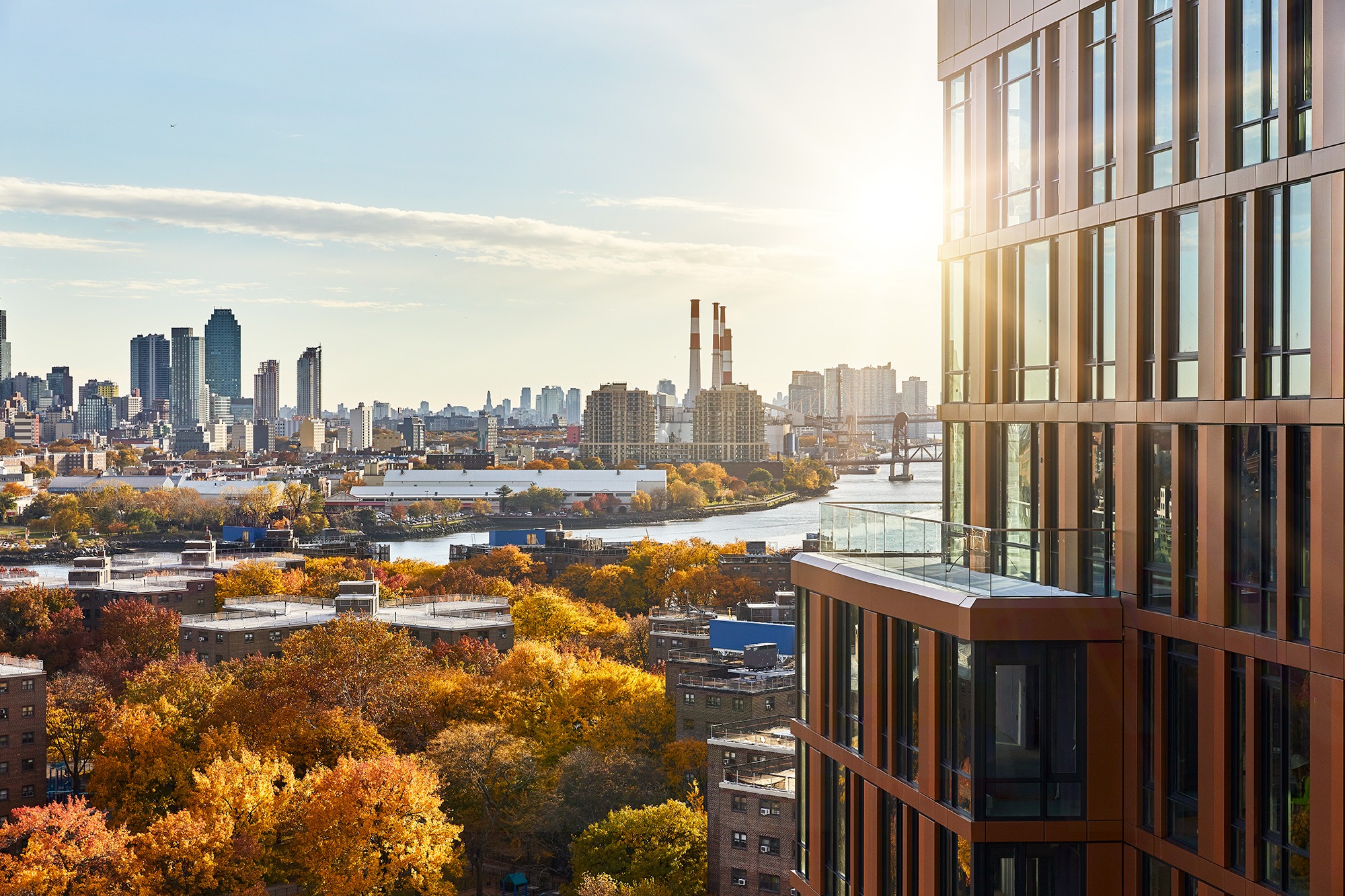 Dattner Architects, 10 Halletts Point, Queens, NY