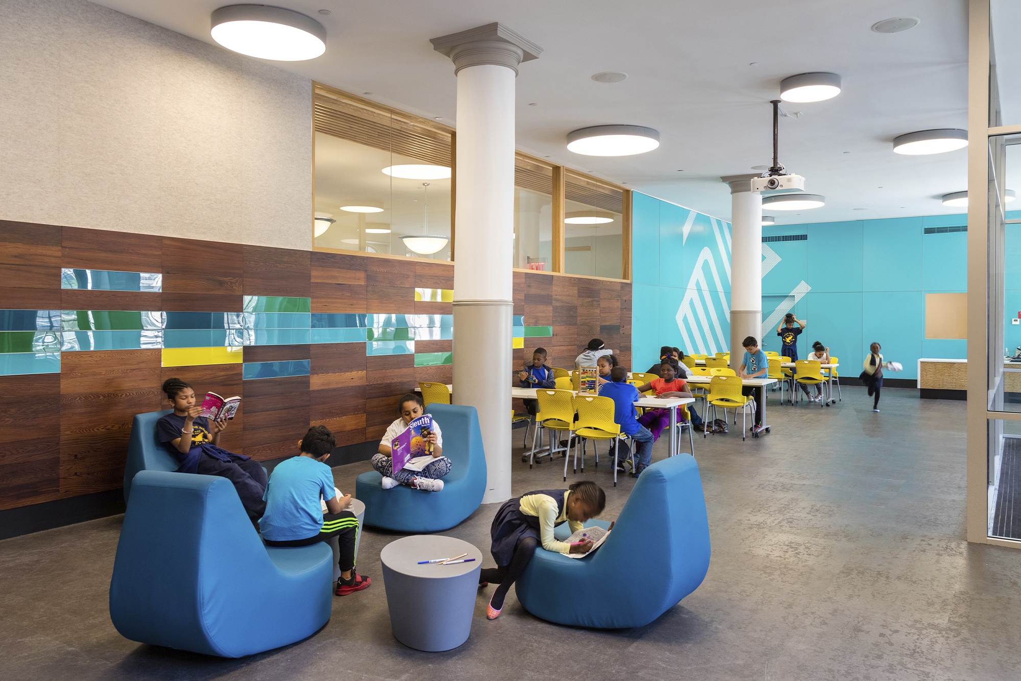 Boys & Girls Club of Harlem interior