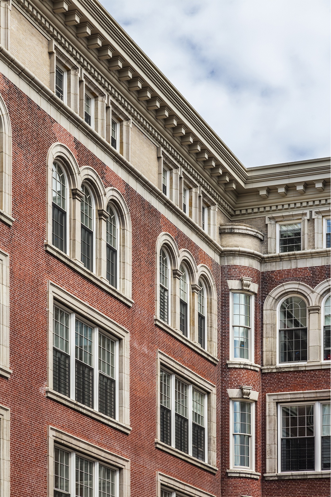 PS 186 restored building exterior