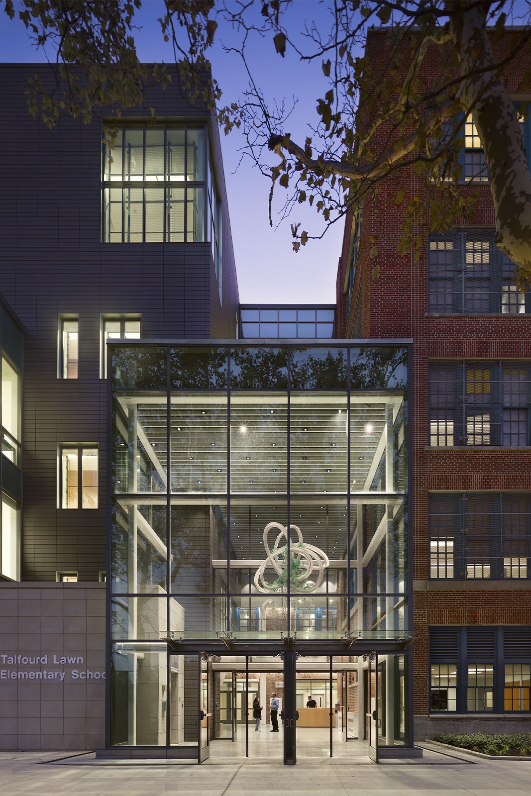 PS 50Q Entrance Night