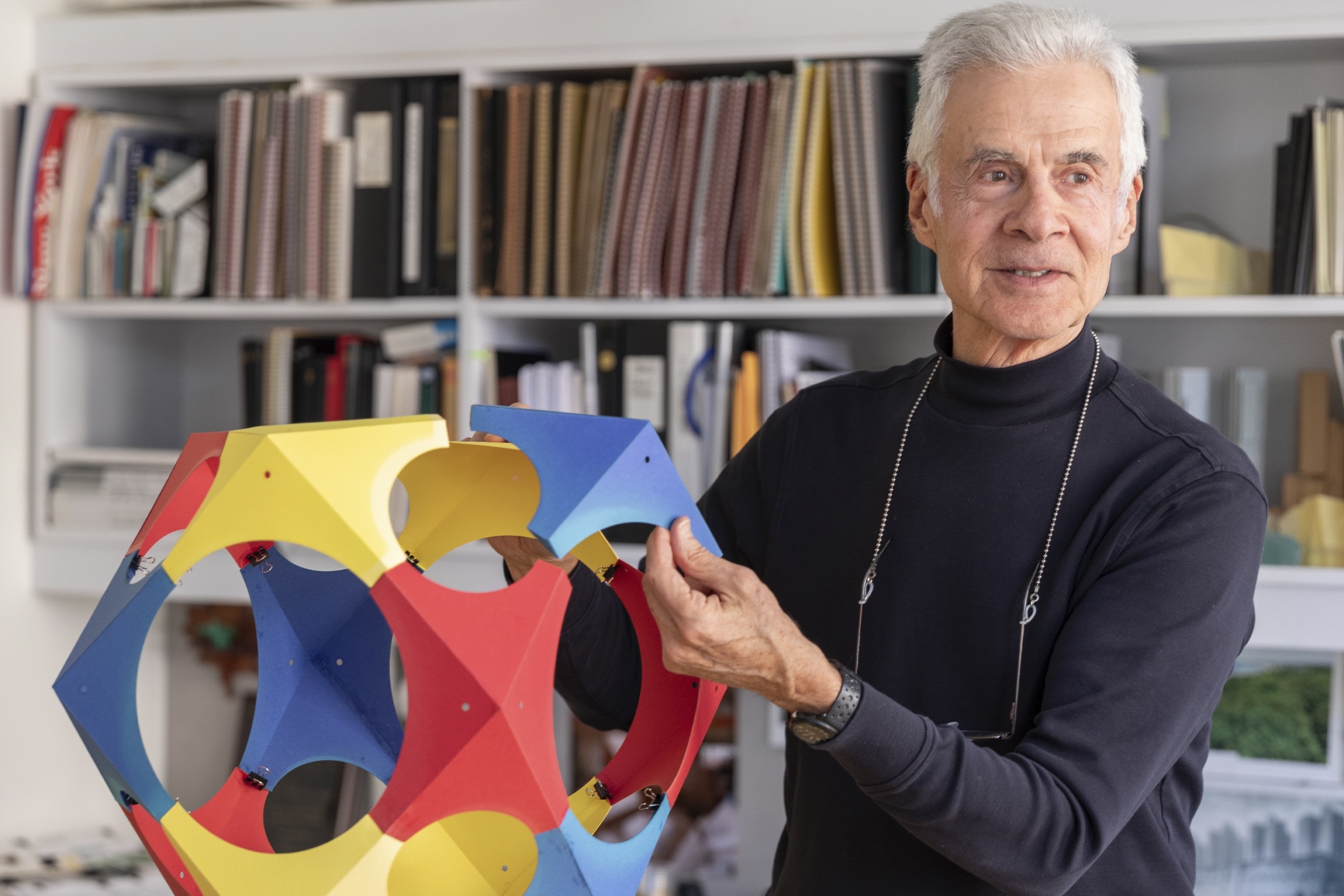 Richard Dattner with PlayCubes
