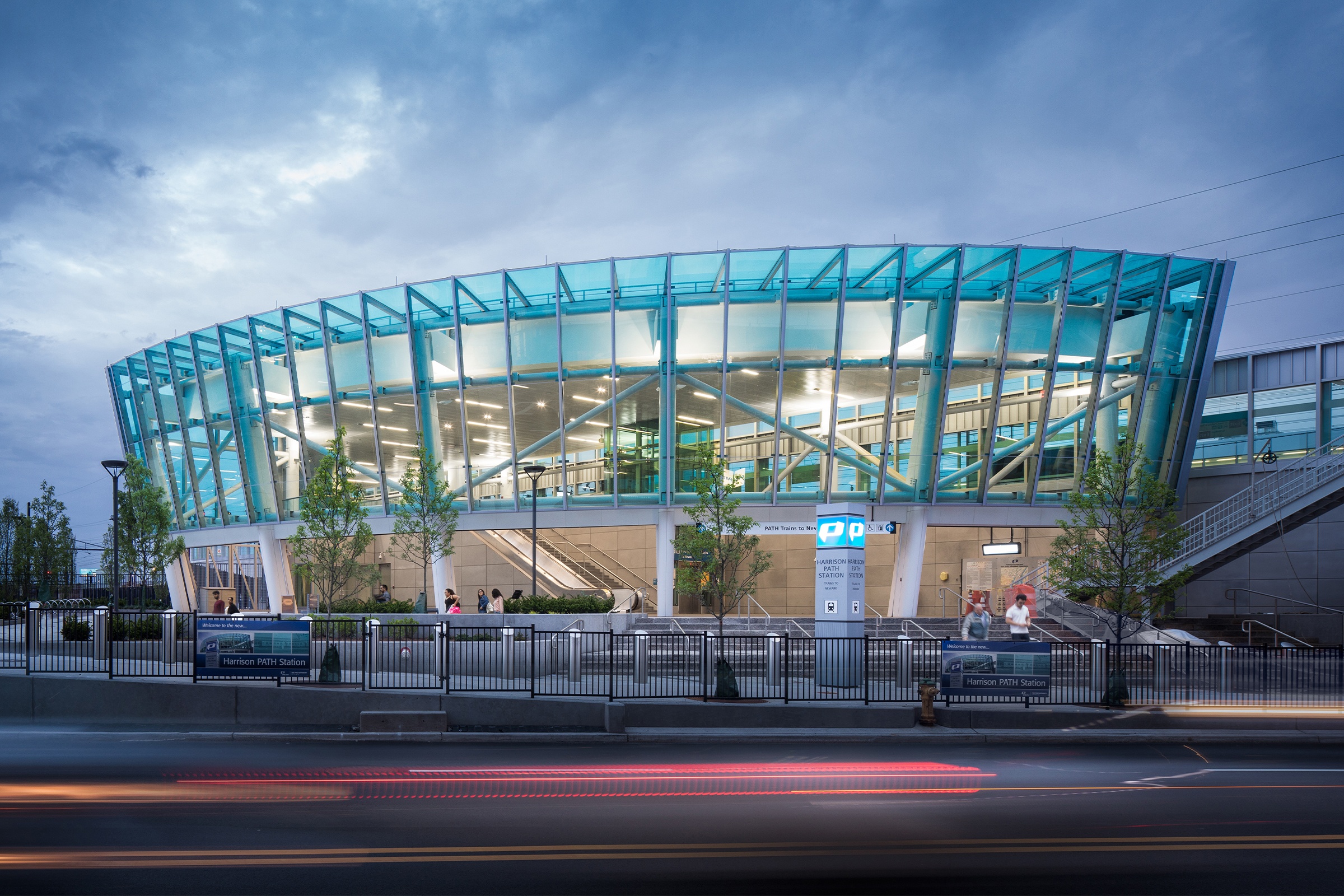 PATH Harrison Station