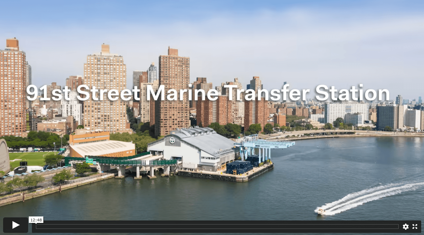 Marketing Communication Awards recipient: 91st Street Marine Transfer Station