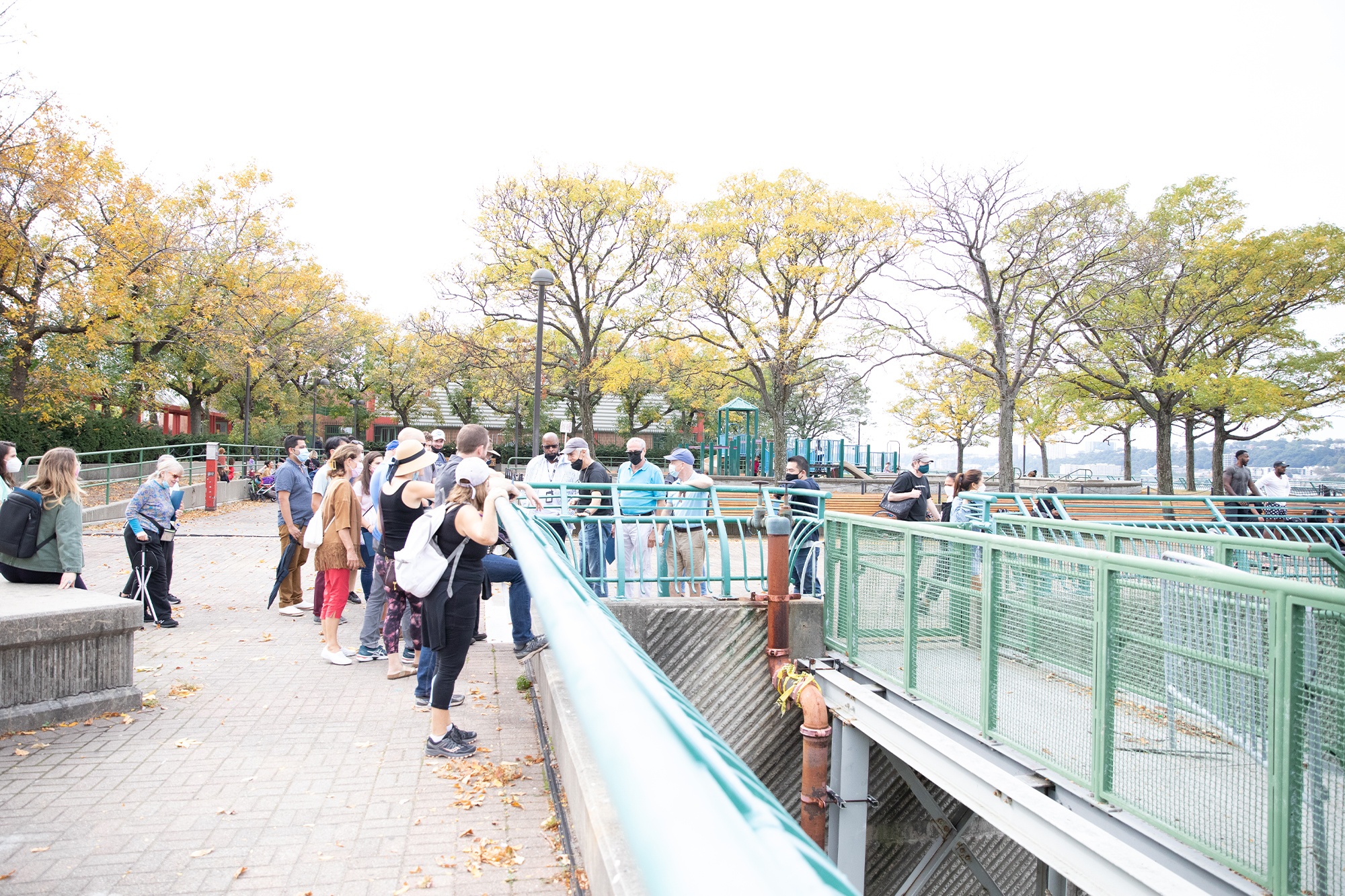 Riverbank State Park tour group at OHNY Weekend