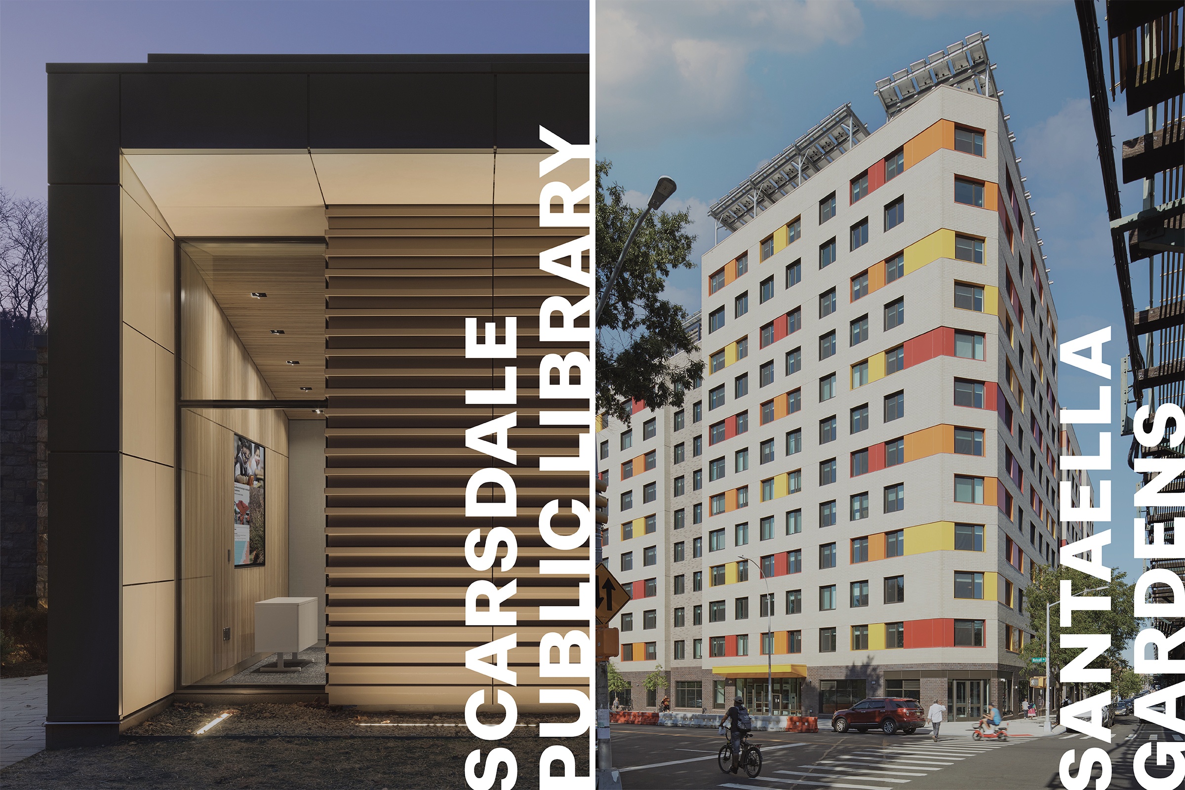 SARA NY Design Awards - Scarsdale Public Library & Santaella Gardens