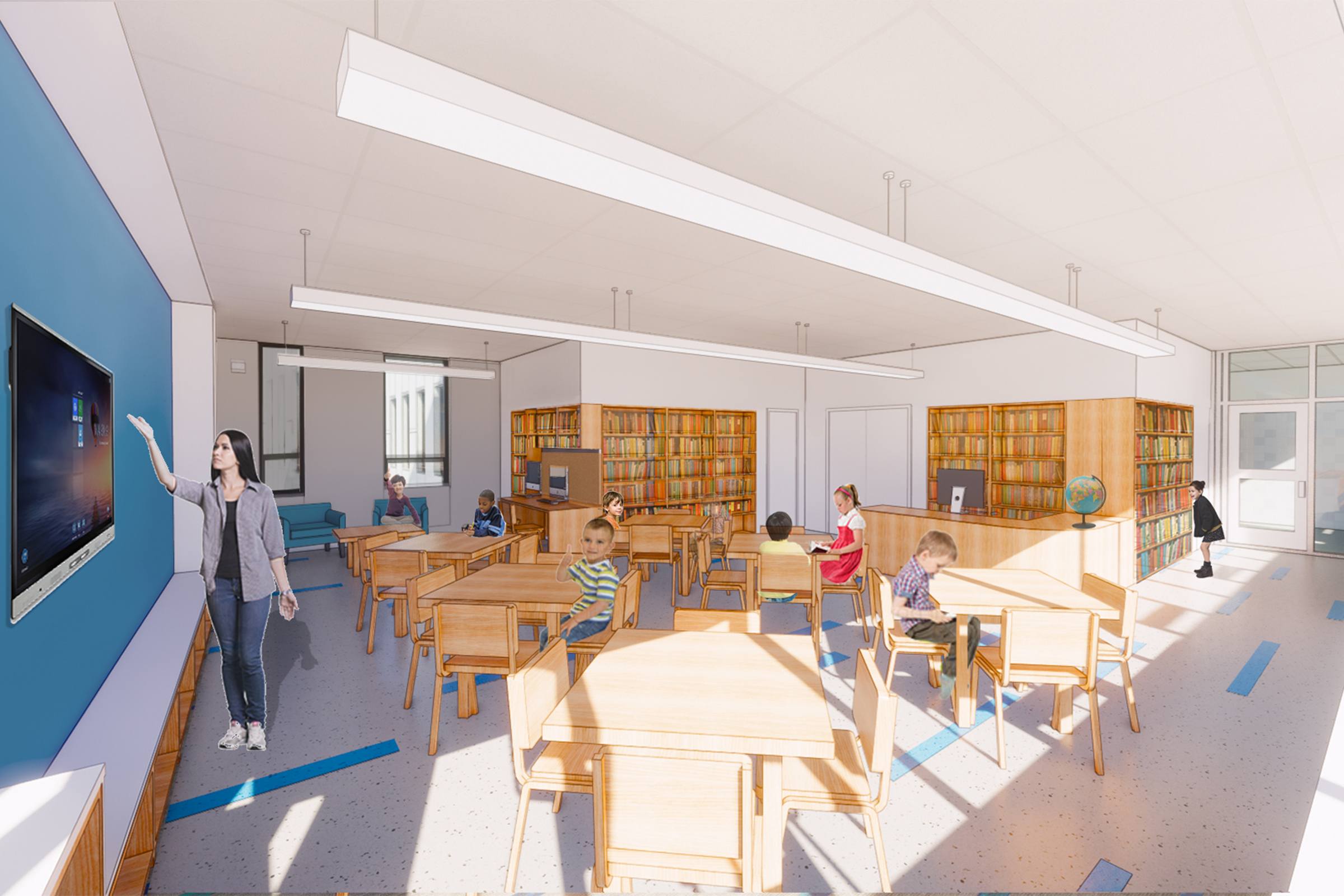 PS163 Library Rollover