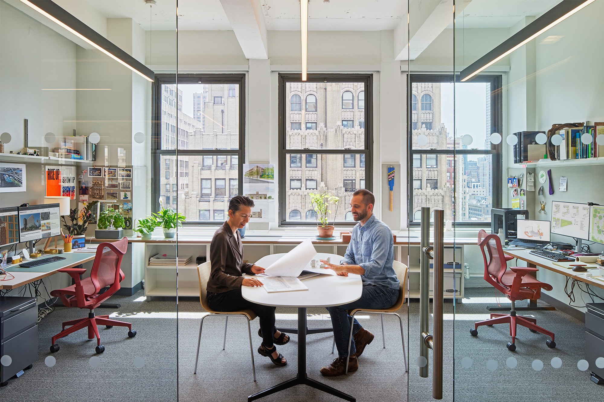 Dattner Architects 498 7th Ave, Partner Office