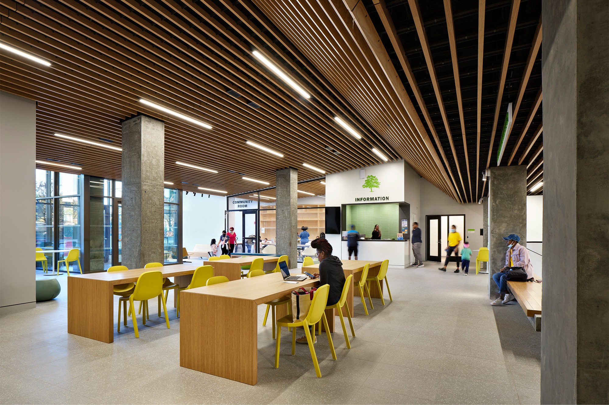 Dattner Architects, Cypress Hills Community Center, Brooklyn, New York