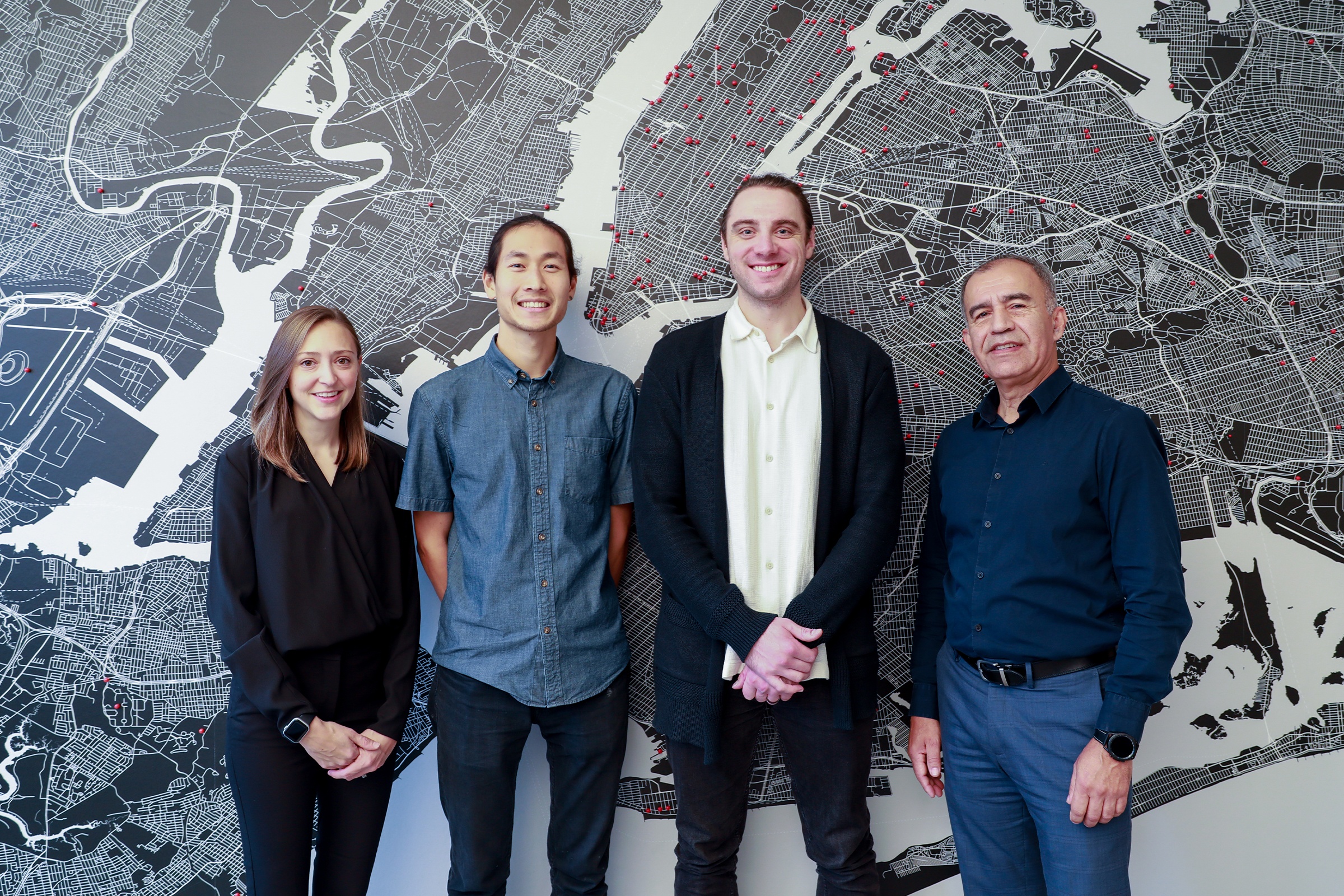 Dattner Architects 2023 Promotions - Kristy Philips, Brandon Wang, Matthew Barlow, Gustavo Munoz