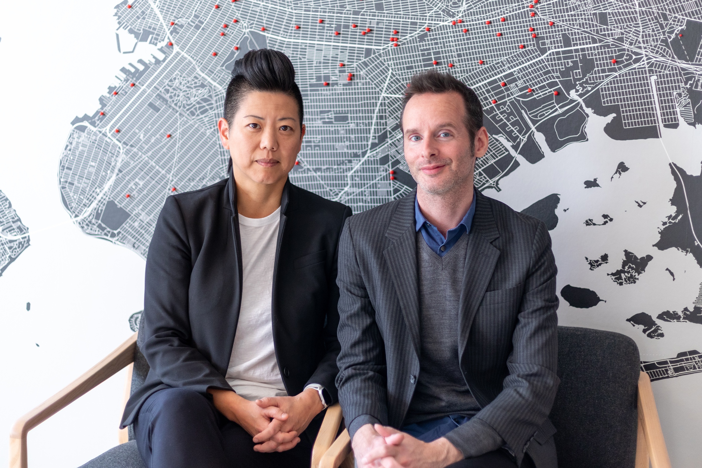 Dattner Architects 2023 Promotions - Ruth Ro and Keith Engel