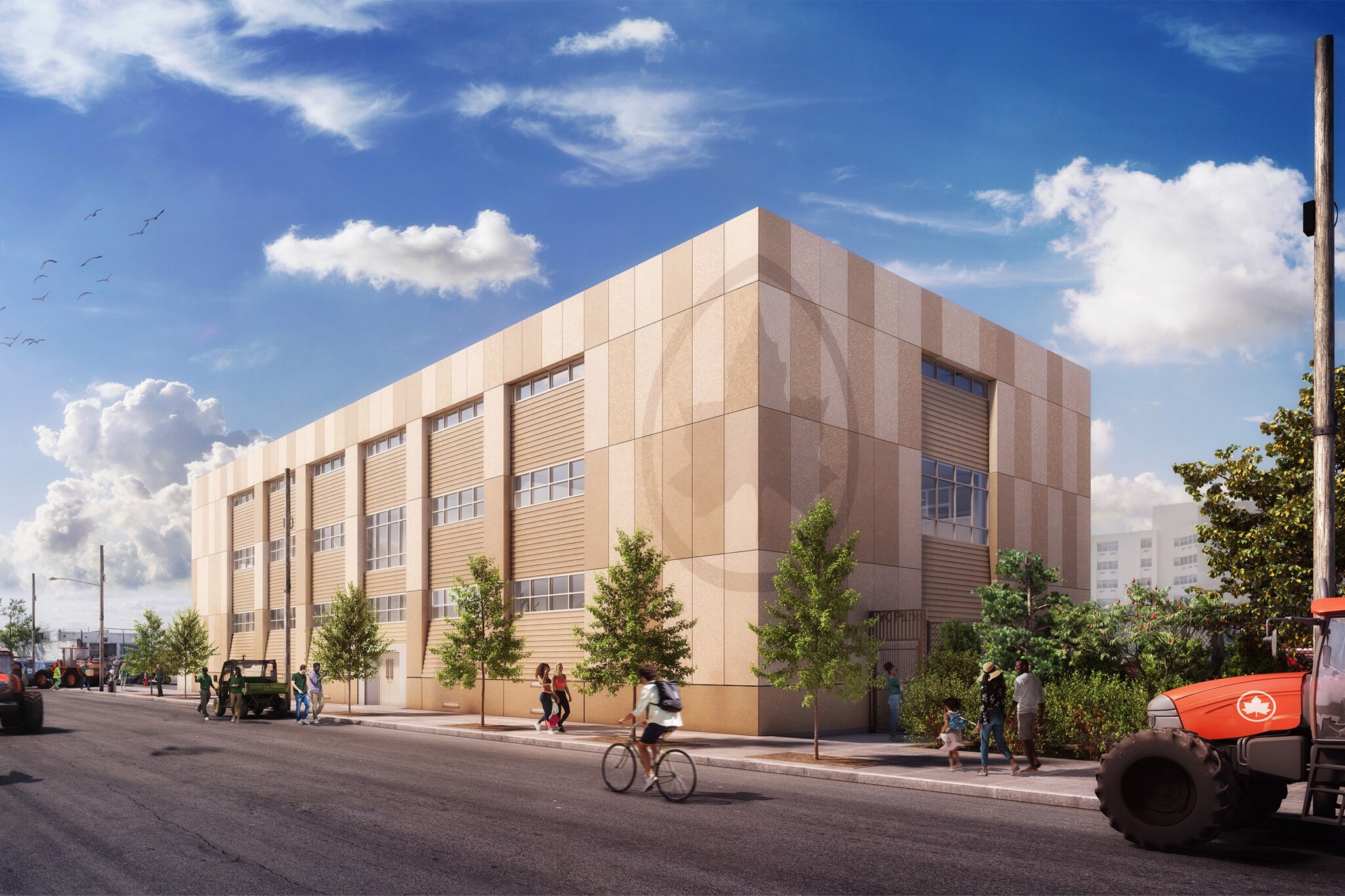 Operational Headquarters Coney Island Beach Operations Headquarters — Dattner Architects
