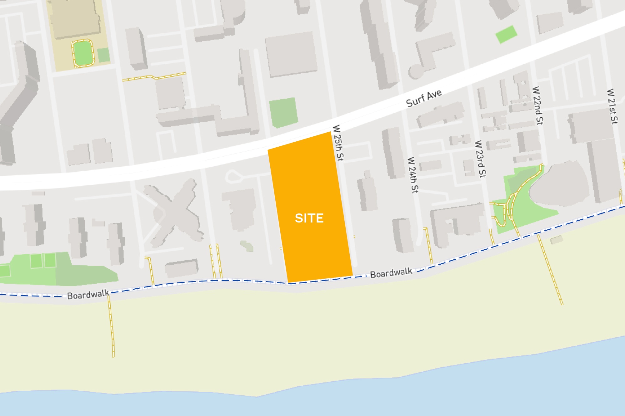 Dattner Architects Nyc CIBO Site Scale Map
