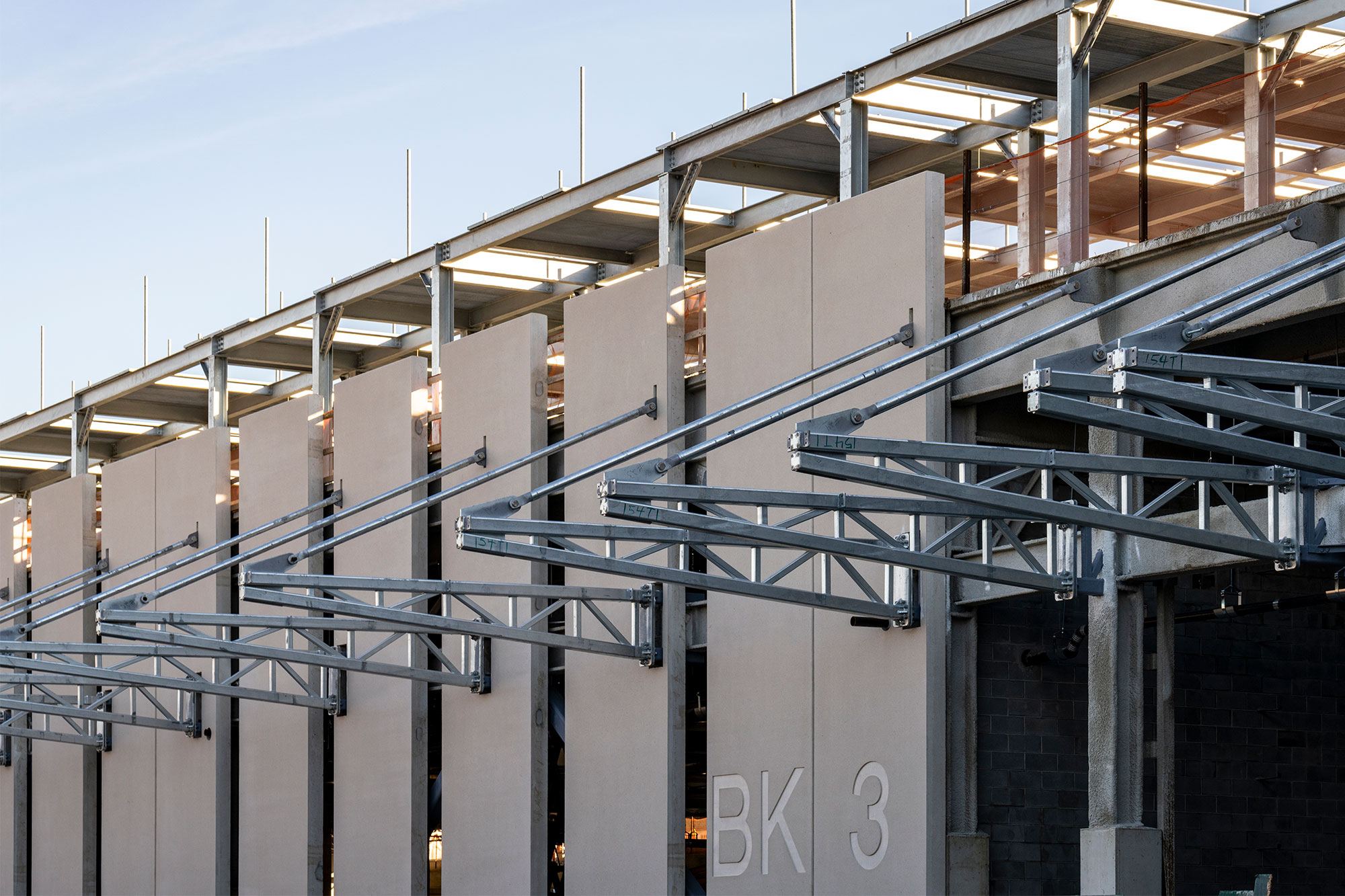 Brooklyn District 3 Garage Dattner Architects Construction 2