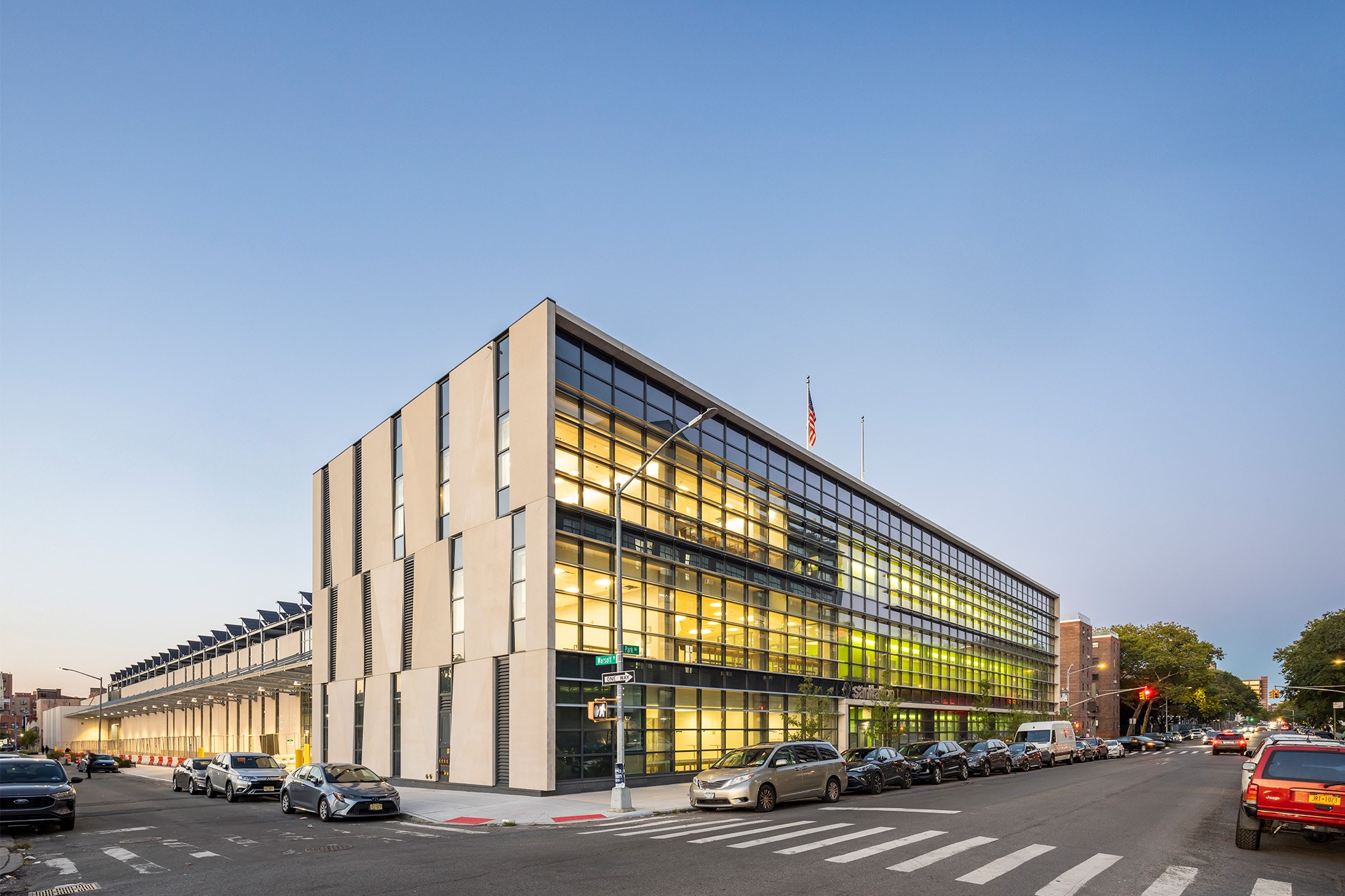 Brooklyn District 3 Garage Exterior
