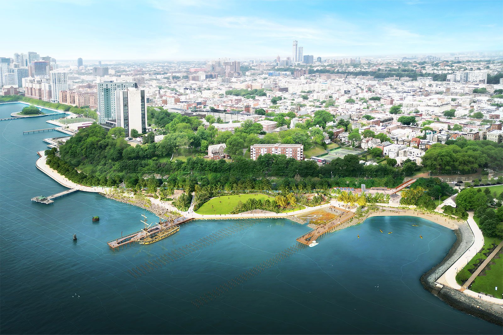 Dattner Architects Nyc Hoboken Maritime Park Rollover