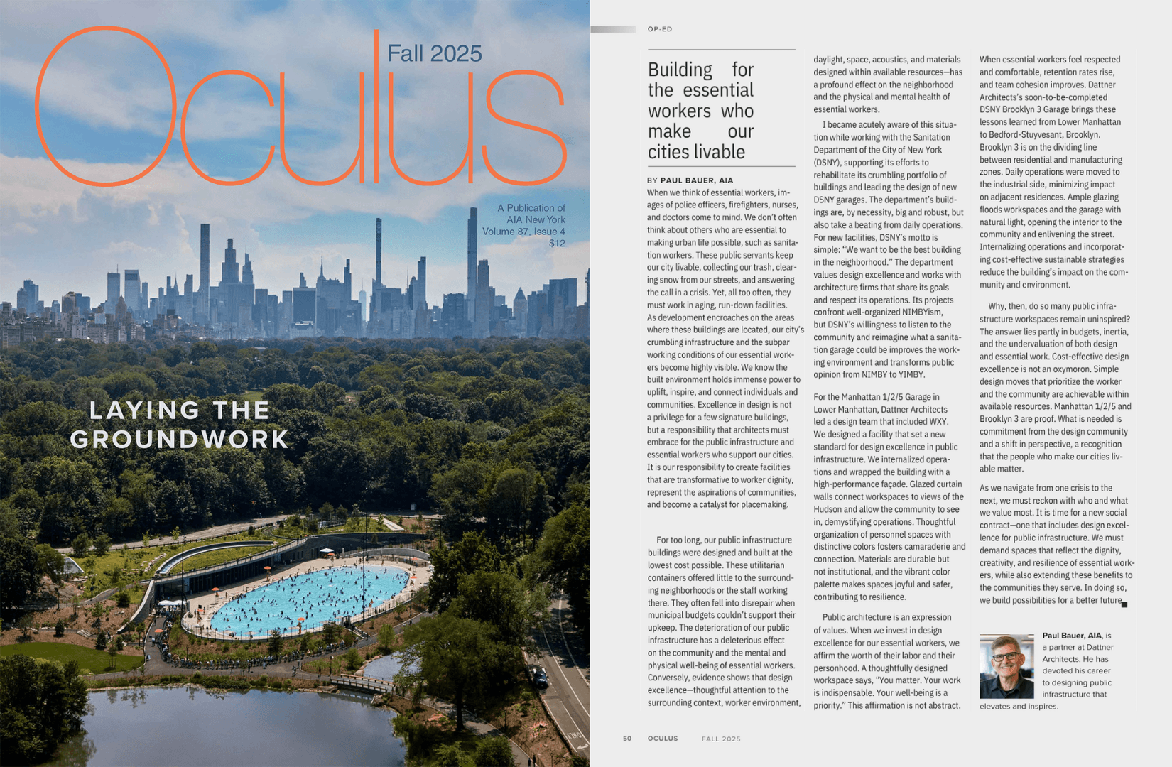 Paul Bauer in Oculus&#8217; Laying the Groundwork.